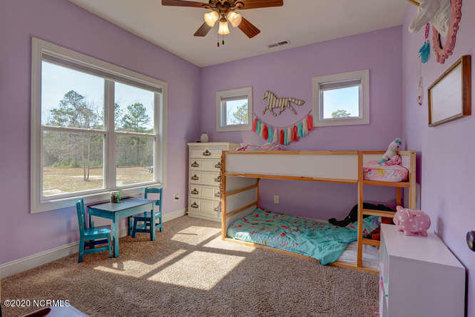 404 Pilchers Branch Road Holly Ridge, NC 28445 - Photo 16 of 33 Guest Bedroom