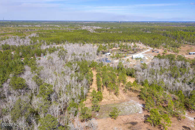 404 Pilchers Branch Road Holly Ridge, NC 28445 - Photo 28 of 33 Back Aerial