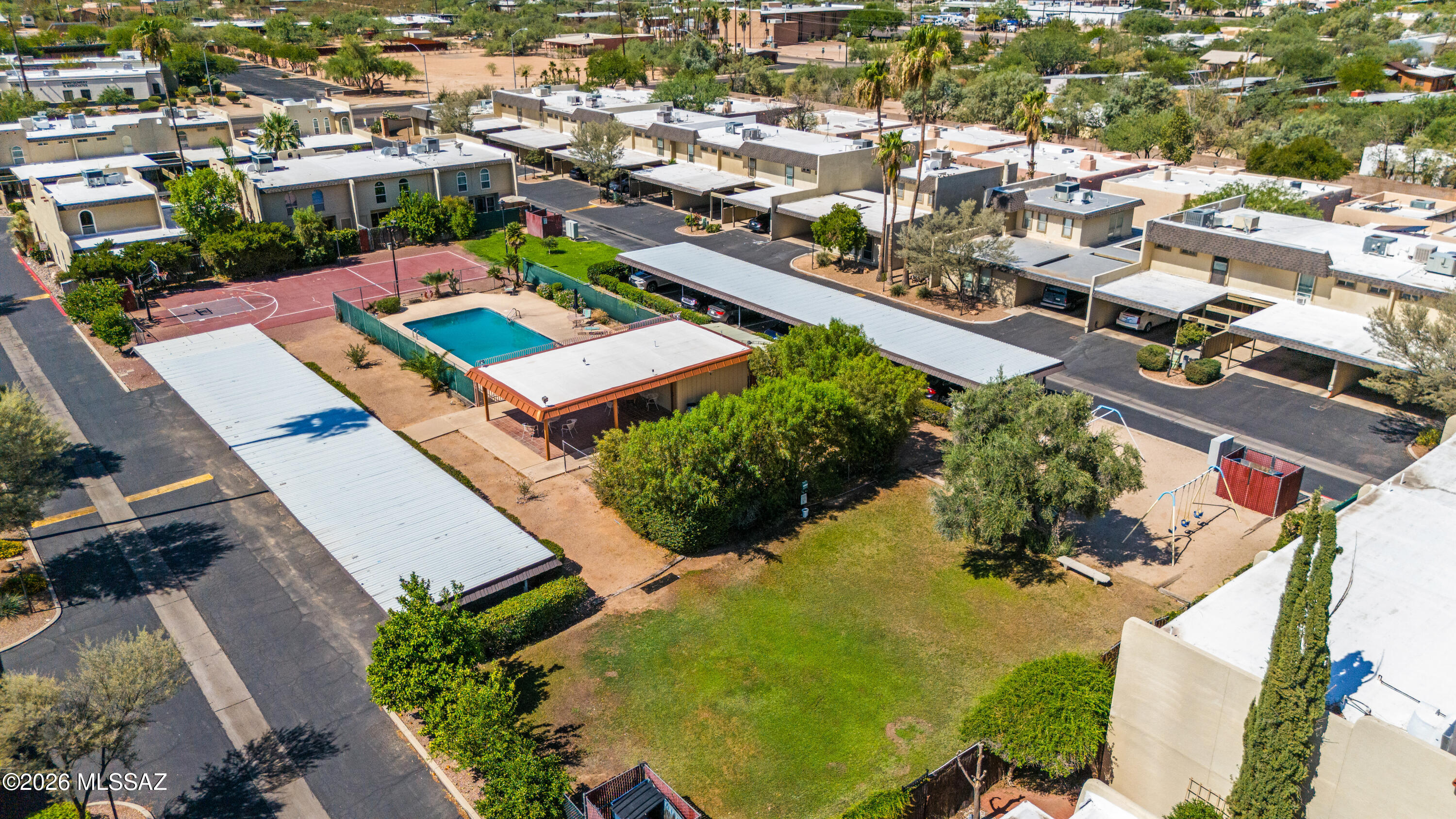 1503 East Prince Road, Unit A Tucson, AZ 85719 - Photo 31 of 35 Aerial - Community Amenities