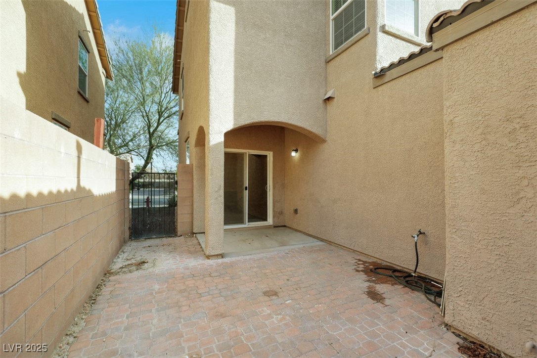 4549 Lime Straight Drive Las Vegas, NV 89115 - Photo 21 of 21 View of patio / terrace with a gate