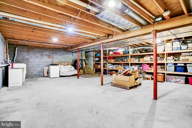 a view of parking garage