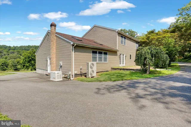 a view of a house with a patio