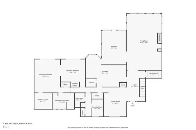 $875,000 | 118 White Horse Lane, Fishers, IN 46038