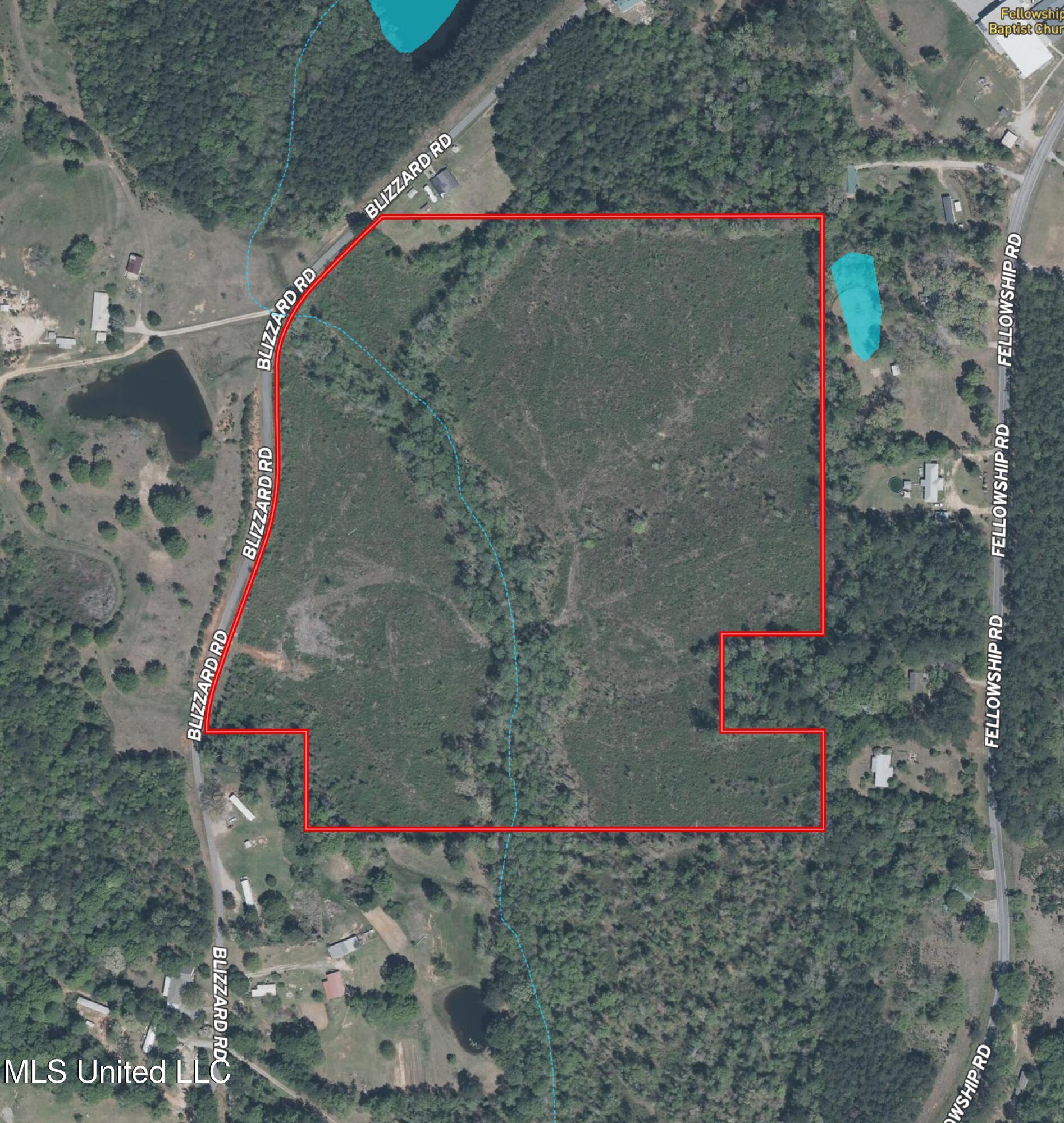 Blizzard Road Meridian, MS 39305 - Photo 8 of 10 Aerial Map Lauderdale 35.5