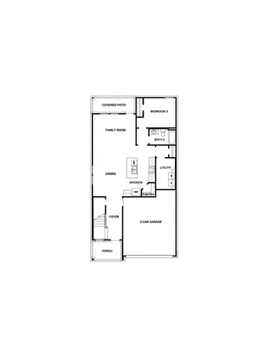 a picture of a bench in a white building