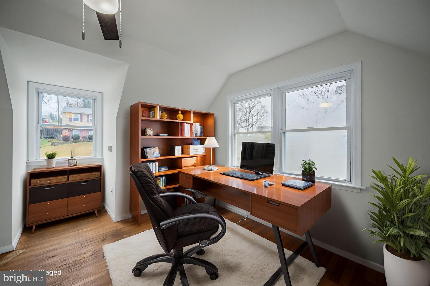 6 Mountain Road Linthicum Heights, MD 21090 - Photo 19 of 41 a view of a workspace with furniture and a window