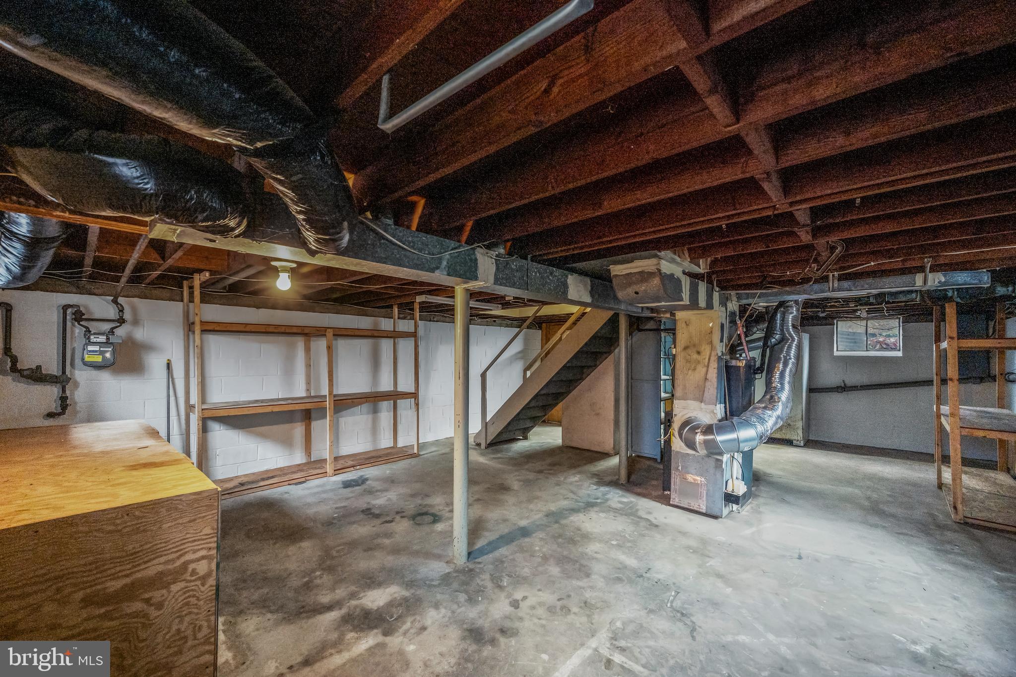 6 Mountain Road Linthicum Heights, MD 21090 - Photo 29 of 41 a view of an empty room with wooden roof