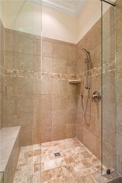 5001 Sand Hill Road Auburn, AL 36830 - Photo 21 of 47 Downstairs Bedroom Ensuite Bathroom Shower
