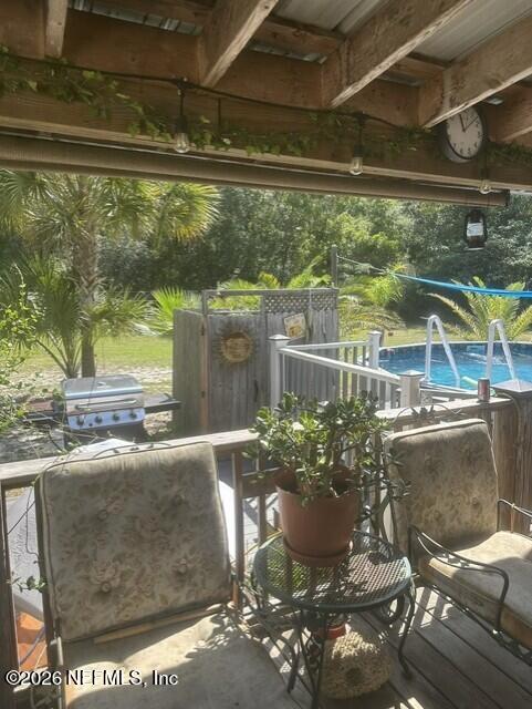 155 Homestead Road Palatka, FL 32177 - Photo 41 of 54 back deck and pool