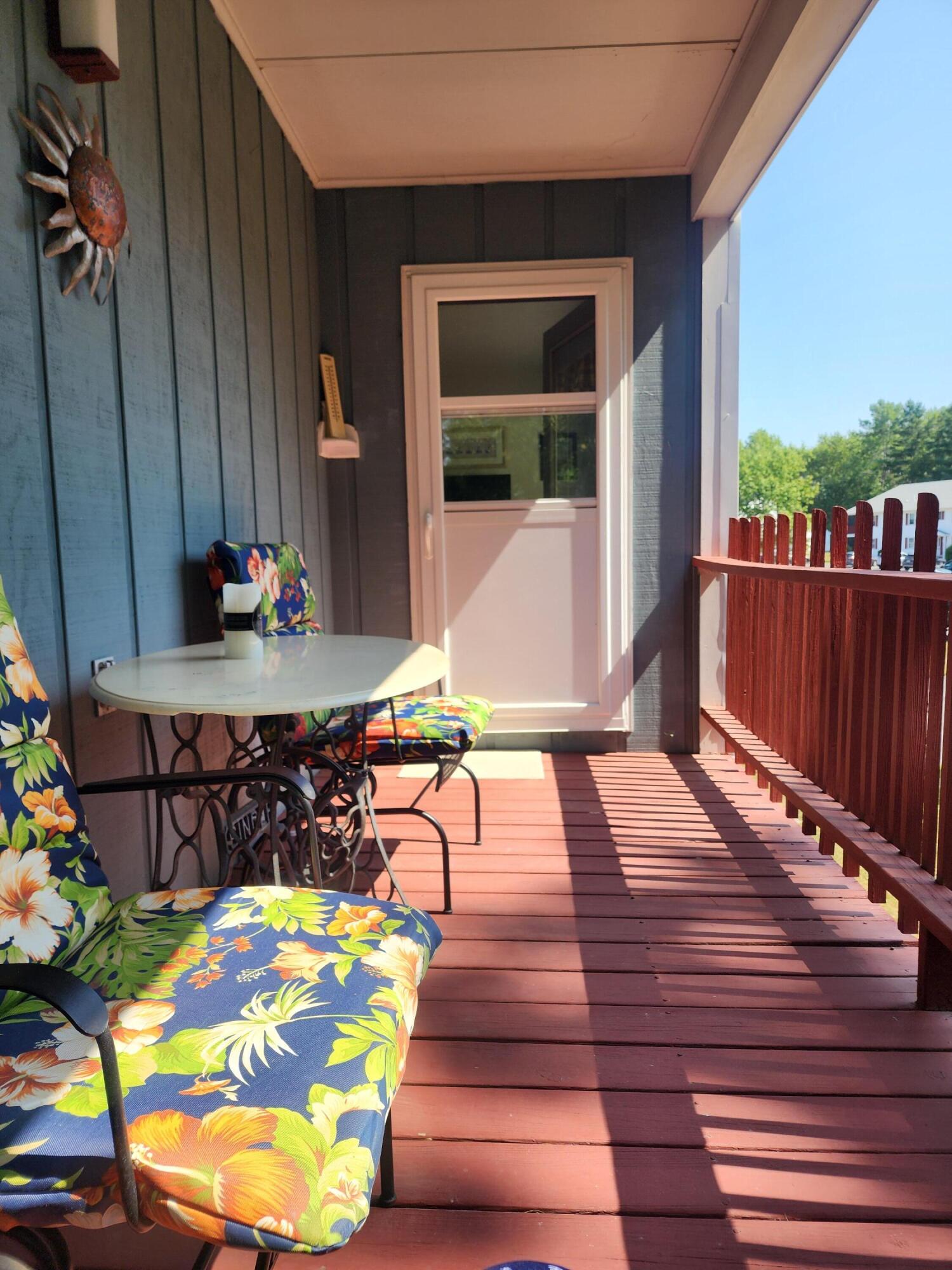 75 Halifax Street, Unit D31 Winslow, ME 04901 - Photo 36 of 37 Covered Deck