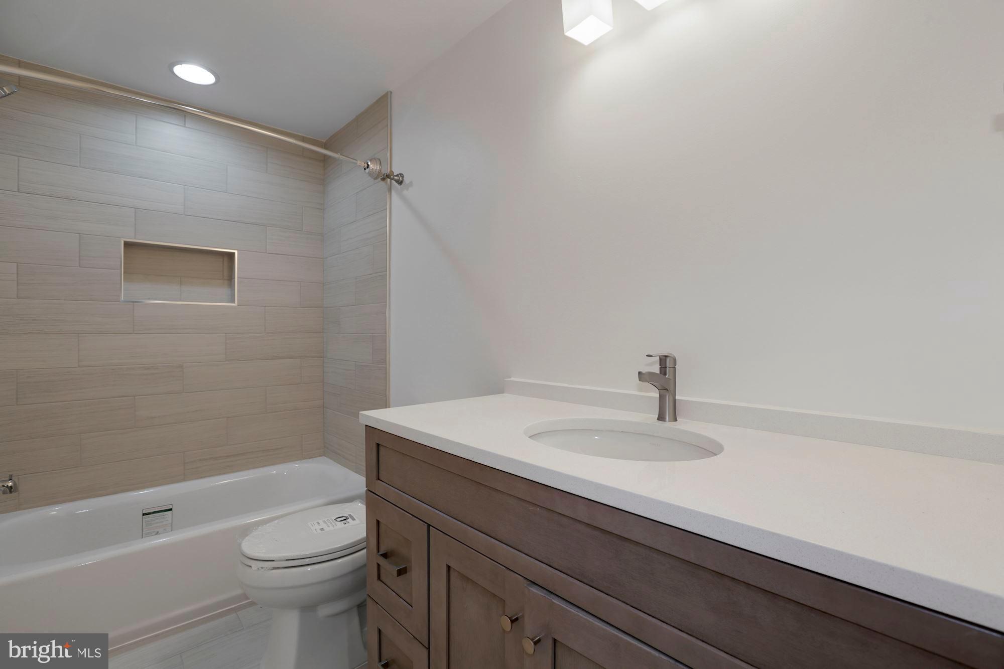 5703 A Ridgefield Road Bethesda, MD 20816 - Photo 39 of 47 Lower Level Bathroom