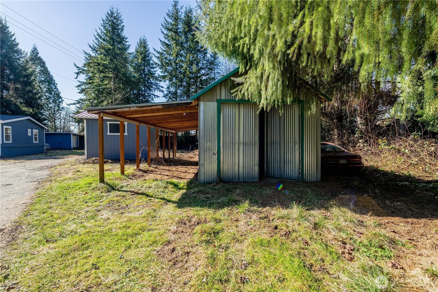 3408 Old Highway 99 North Road Burlington, WA 98233 - Photo 33 of 38 a view of a house with a yard