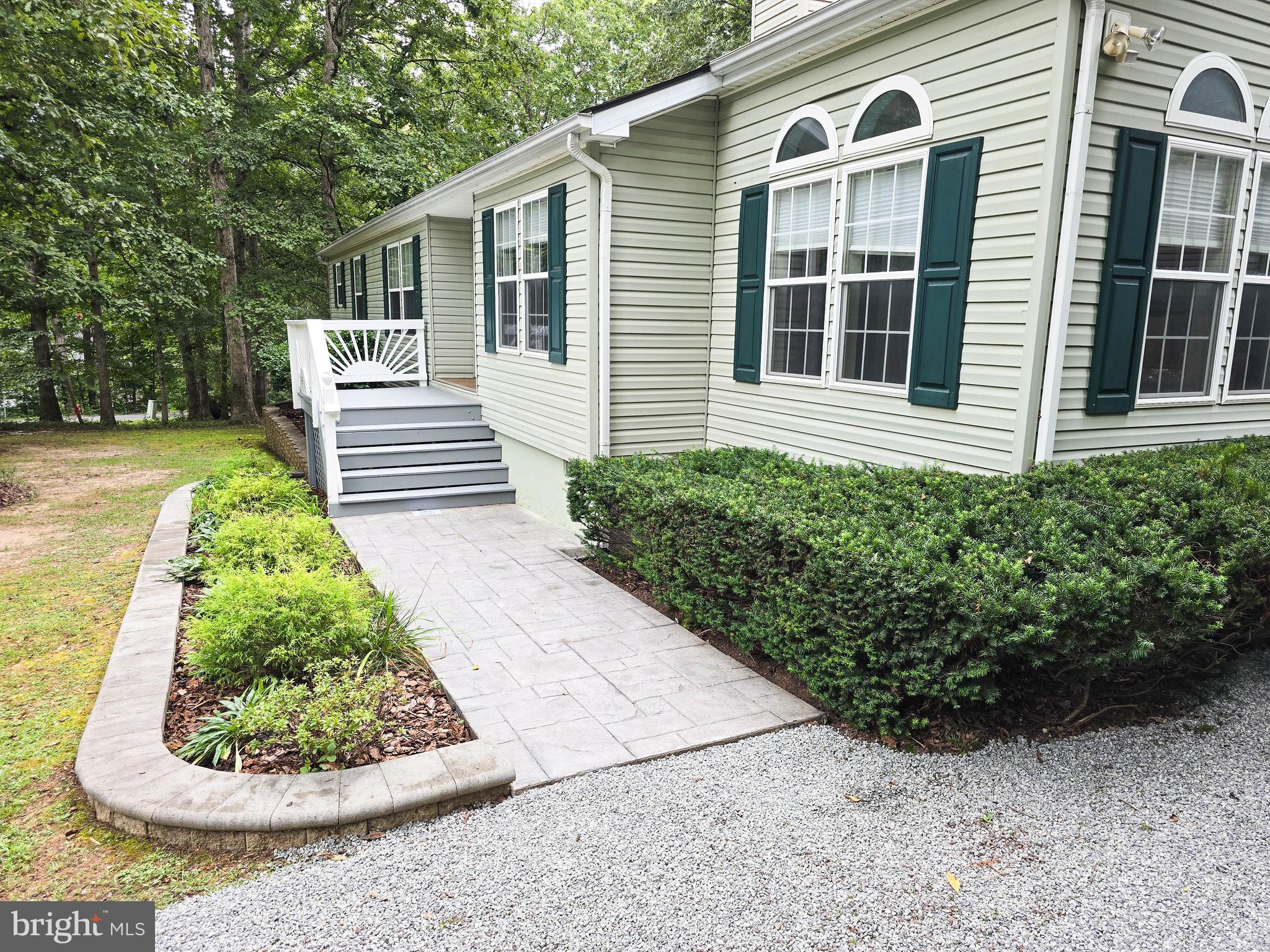 112 Battlefield Road Locust Grove, VA 22508 - Photo 2 of 36 Stamped Concrete at Entrance