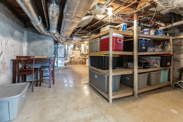 a view of a storage & utility room