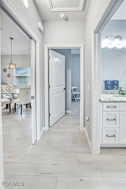 431 Lazy Way Fort Myers Beach, FL 33931 - Photo 30 of 40 a view of a kitchen cabinets and a living room