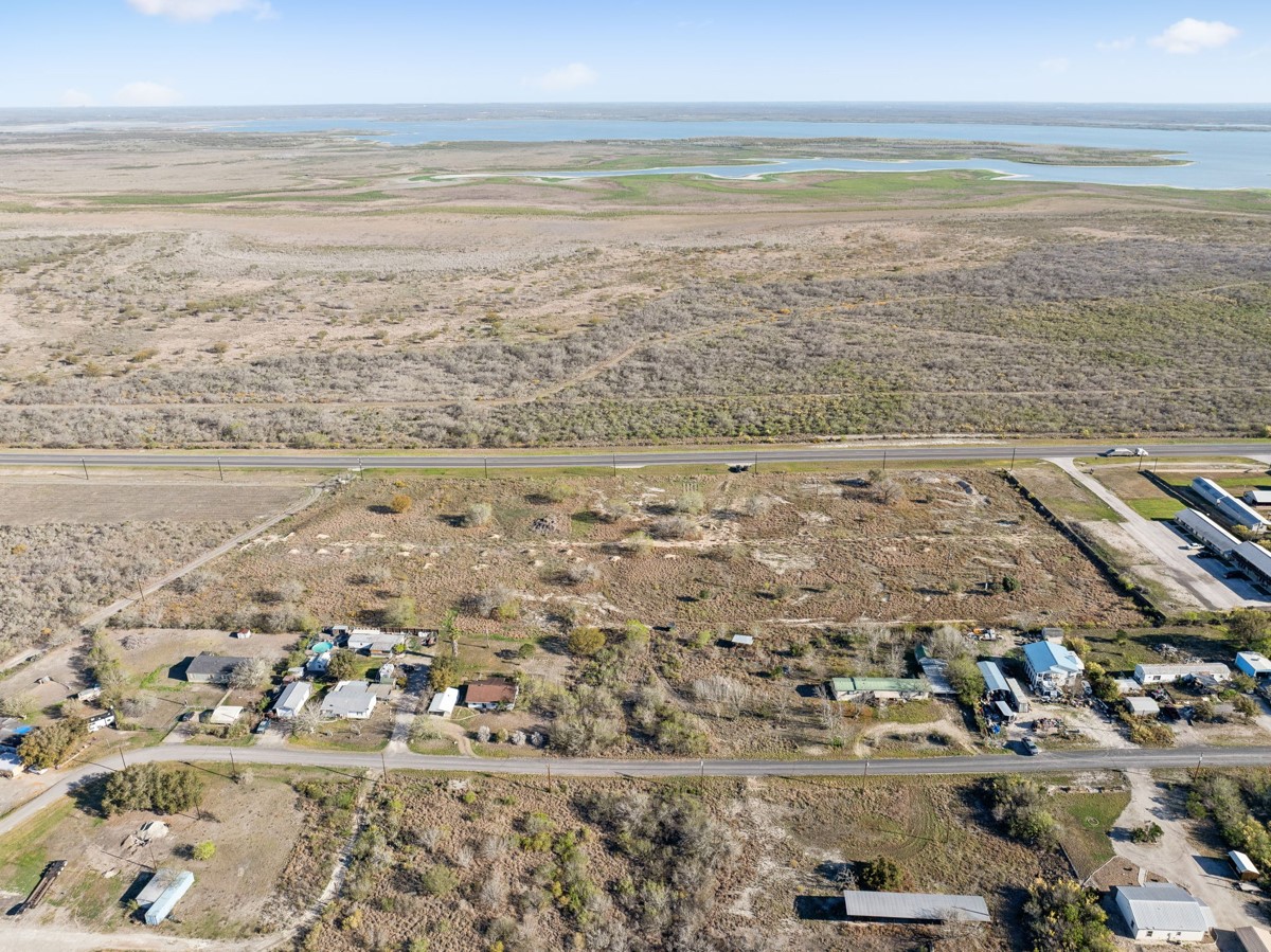 3187 Highway 72 Three Rivers, TX 78071 - Photo 6 of 17 Drone / aerial view featuring a water view