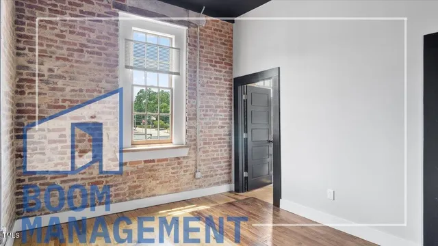 a view of an entryway with a window