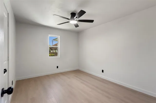 wooden floor in an empty room