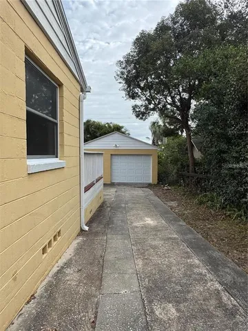 a view of house and outdoor space
