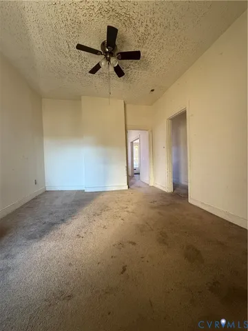 a view of empty room