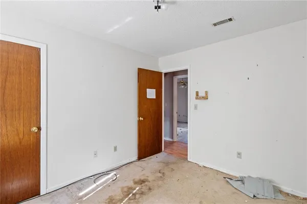 a view of room with window