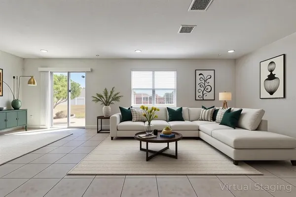 a view of entryway and hall with a window