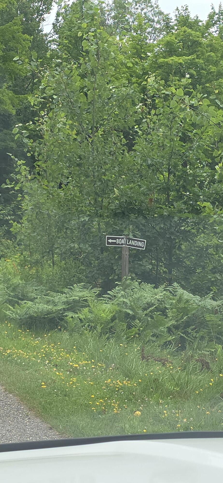 0 Loon Lake Road Fern, WI 54121 - Photo 28 of 40 boat landing signage