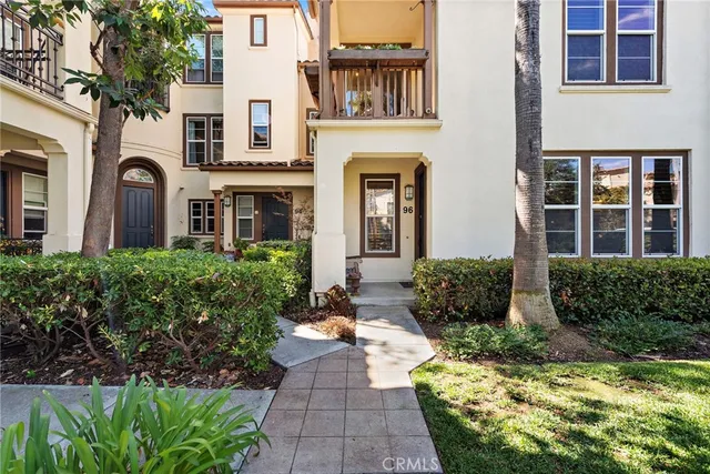 a front view of a multi story residential apartment building
