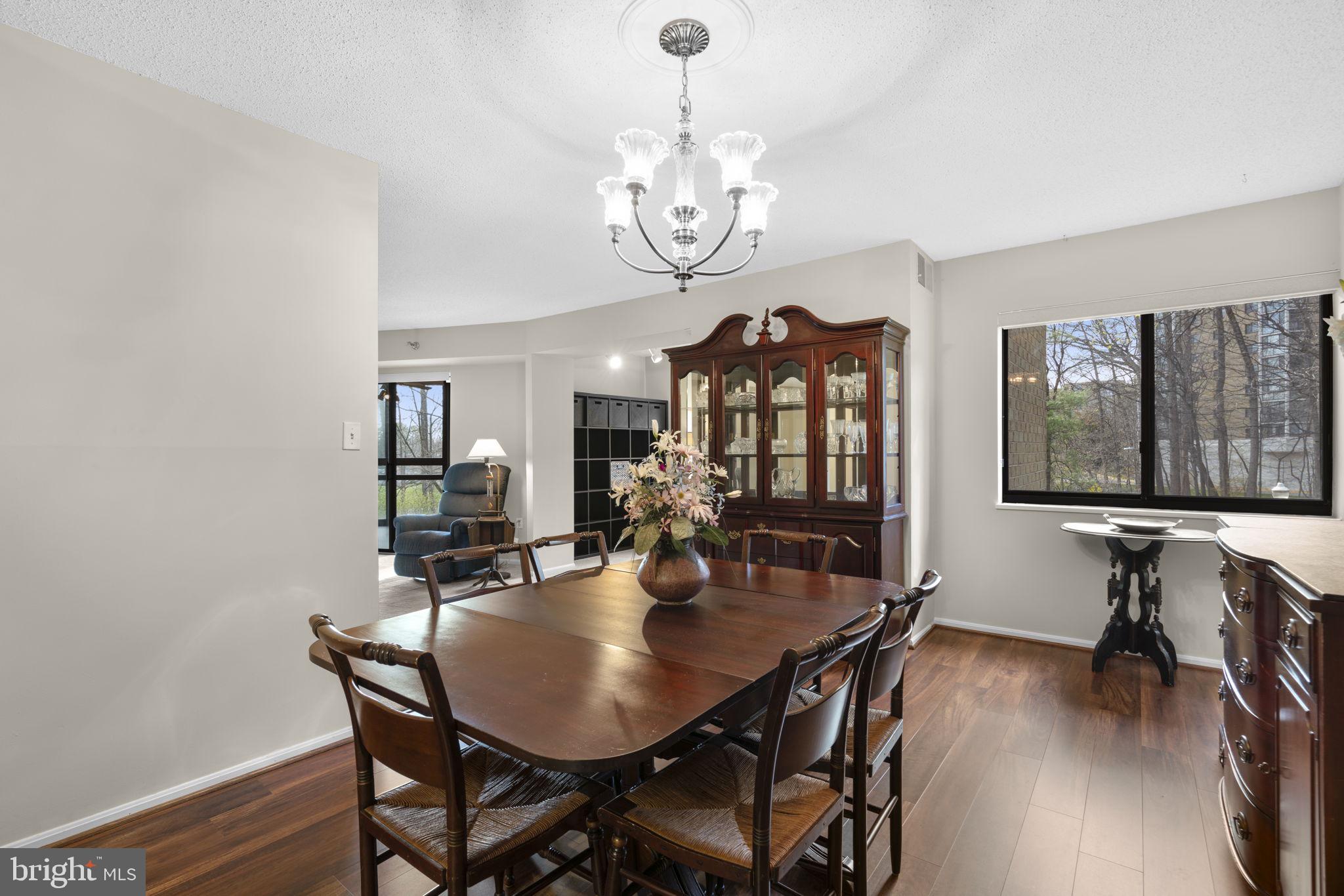 15115 Interlachen Drive, Unit 3204 Silver Spring, MD 20906 - Photo 10 of 50 Elegant dining space with natural light.