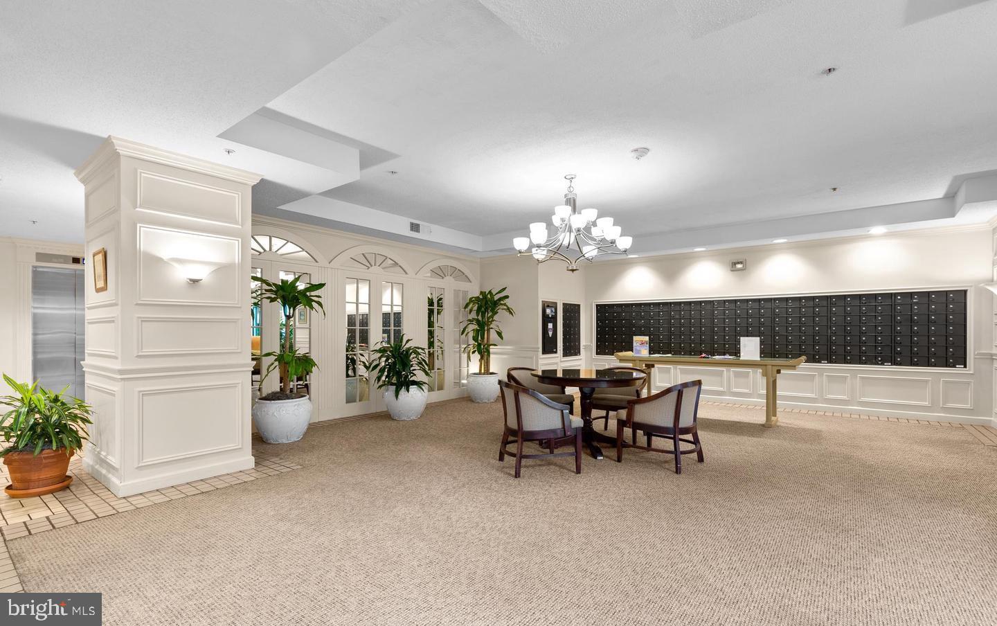 15115 Interlachen Drive, Unit 3204 Silver Spring, MD 20906 - Photo 27 of 50 Elegant lobby with inviting ambiance.