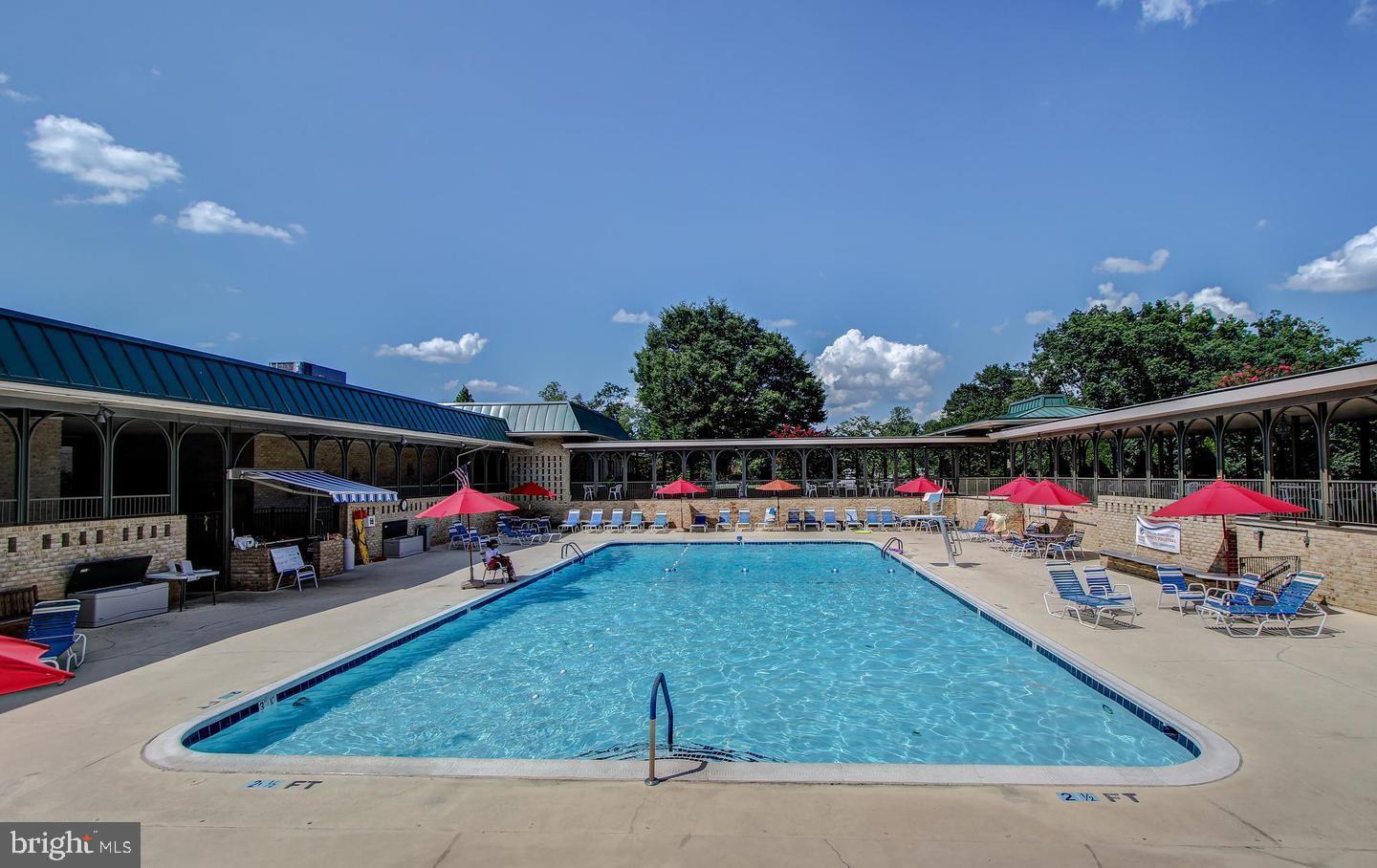 15115 Interlachen Drive, Unit 3204 Silver Spring, MD 20906 - Photo 40 of 50 Sunny oasis with inviting poolside.