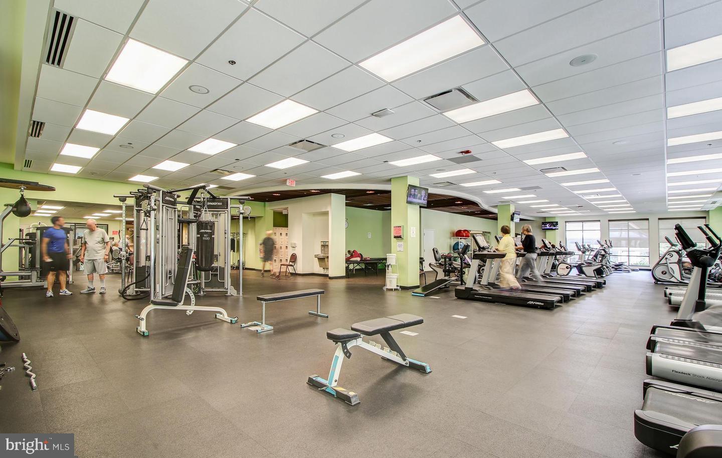 15115 Interlachen Drive, Unit 3204 Silver Spring, MD 20906 - Photo 41 of 50 Modern fitness center with vibrant energy.