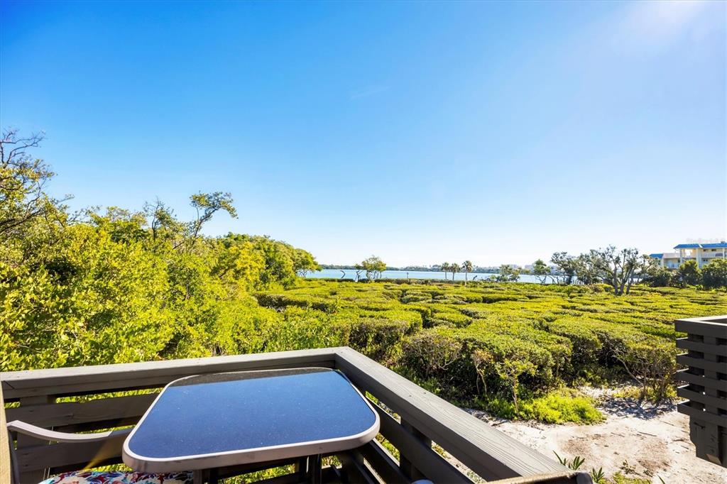 825 Bayport Way, Unit 825 Longboat Key, FL 34228 - Photo 49 of 62 a view of a swimming pool with a terrace