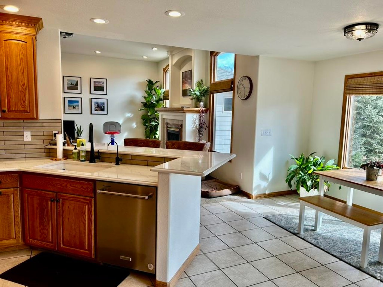 14348 Dakota Road Sterling, CO 80751 - Photo 13 of 50 Kitchen View To Living Room