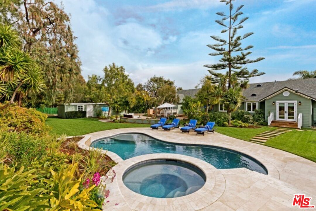 20779 Big Rock Drive Malibu, CA 90265 - Photo 29 of 37 a view of outdoor space yard and swimming pool