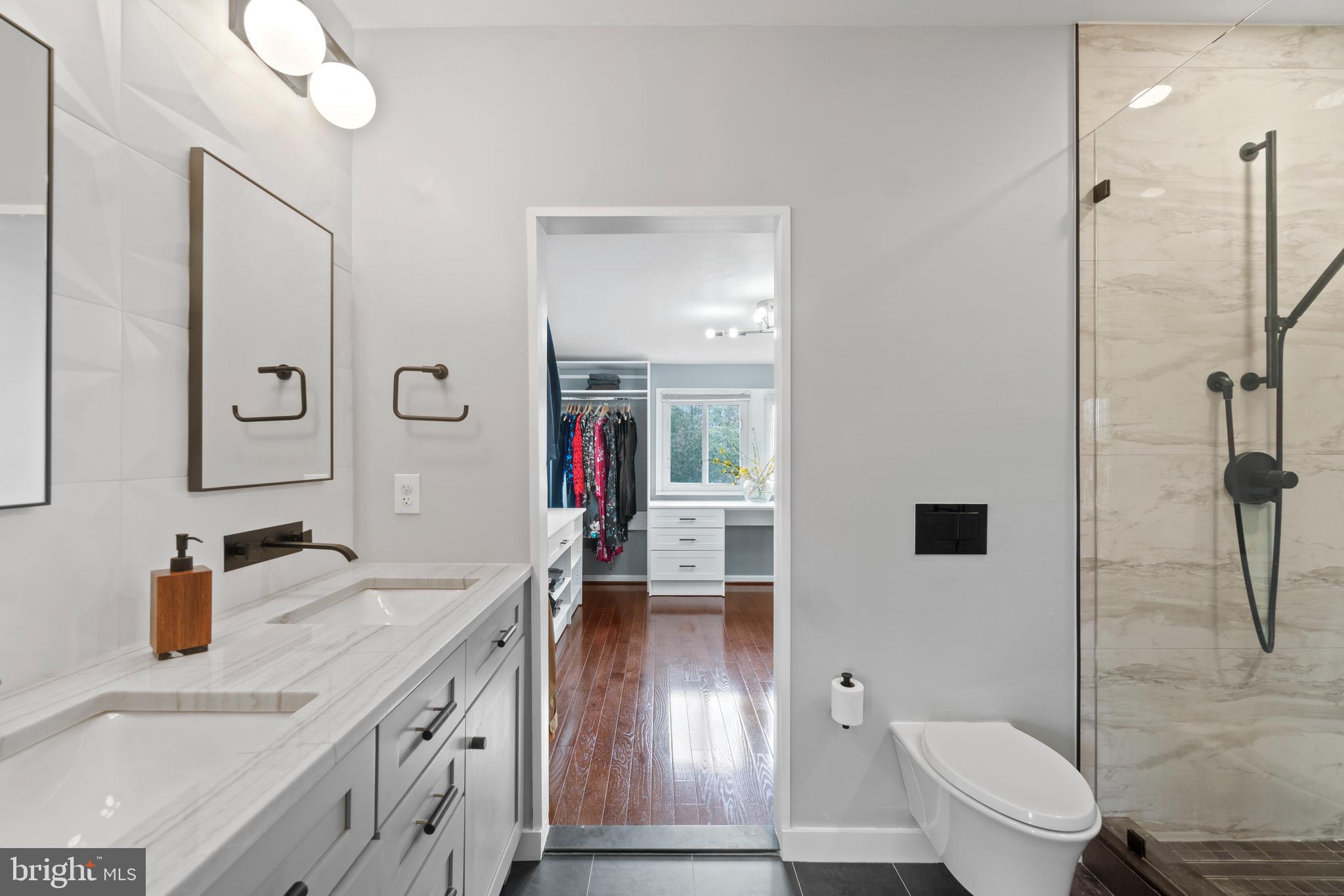 9409 Warren Street Silver Spring, MD 20910 - Photo 25 of 43 Primary Bathroom - 2nd Floor