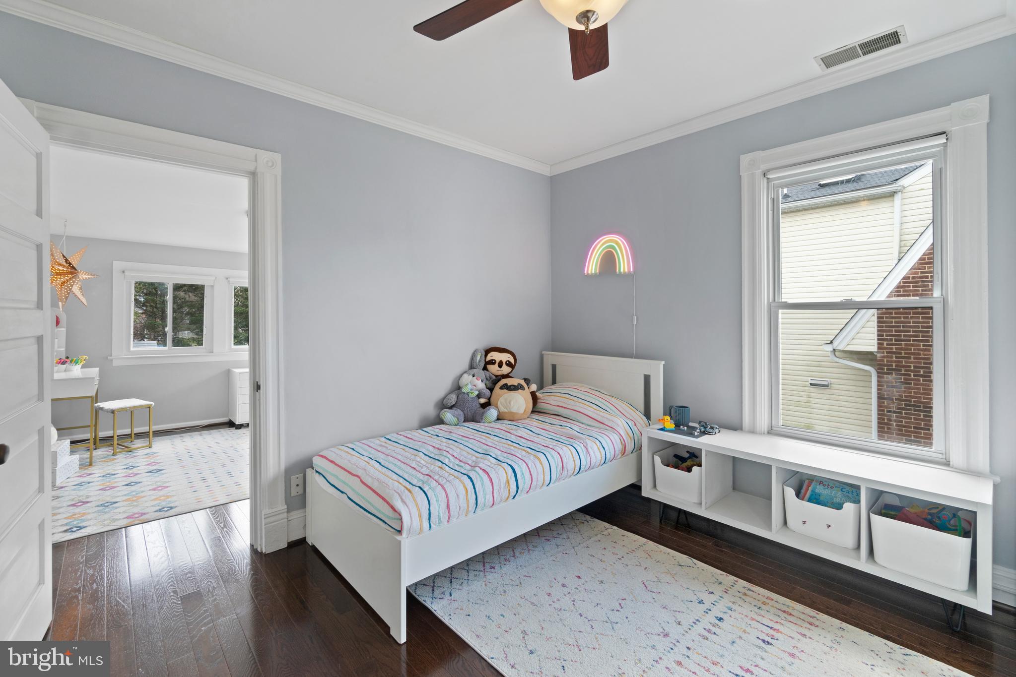 9409 Warren Street Silver Spring, MD 20910 - Photo 31 of 43 3rd Bedroom - 2nd Floor