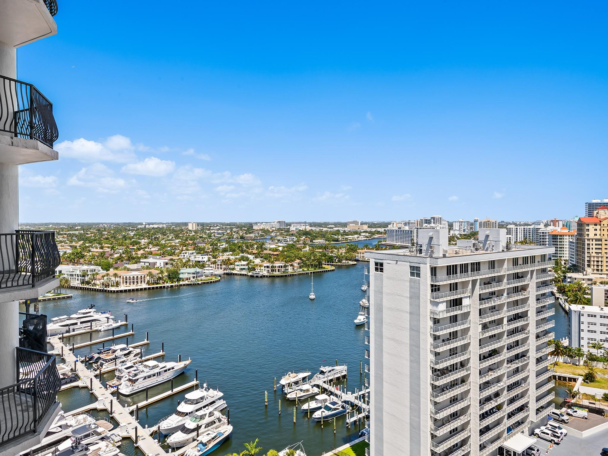 100 South Birch Road, Unit 1803 Fort Lauderdale, FL 33316 - Photo 14 of 42 Balcony with Access to the Primary Suite