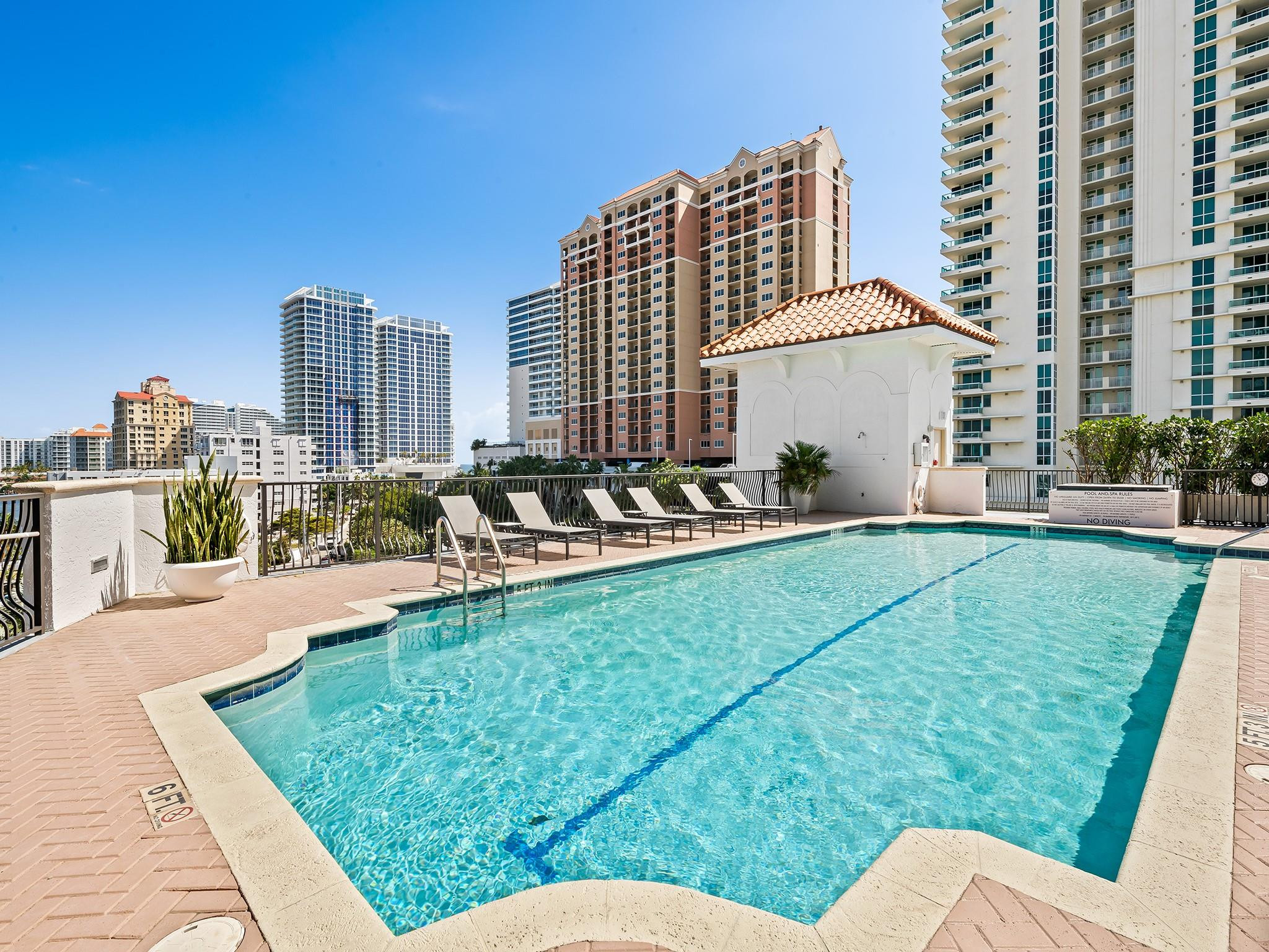 100 South Birch Road, Unit 1803 Fort Lauderdale, FL 33316 - Photo 26 of 42 Pool