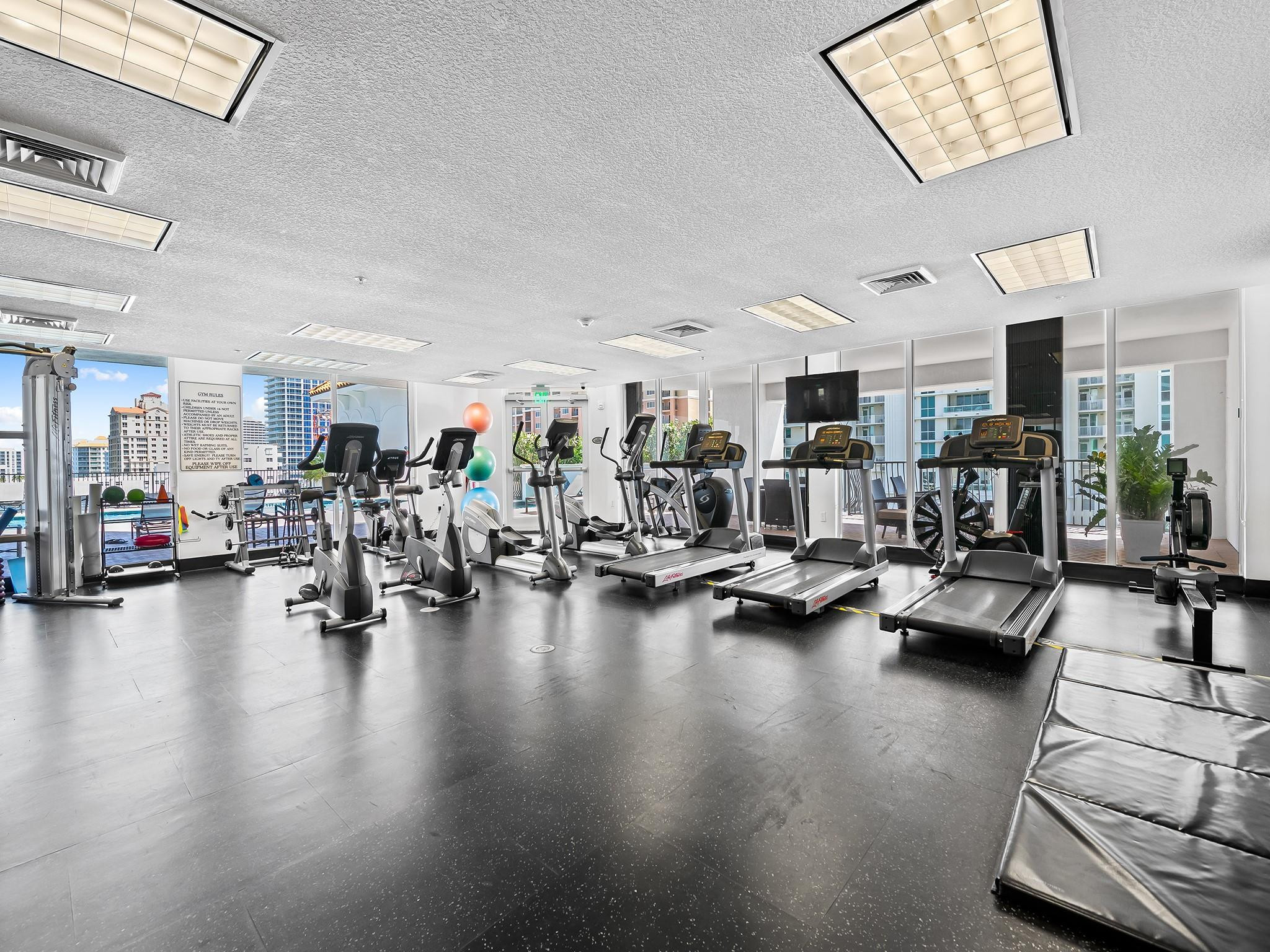 100 South Birch Road, Unit 1803 Fort Lauderdale, FL 33316 - Photo 29 of 42 Fitness Center