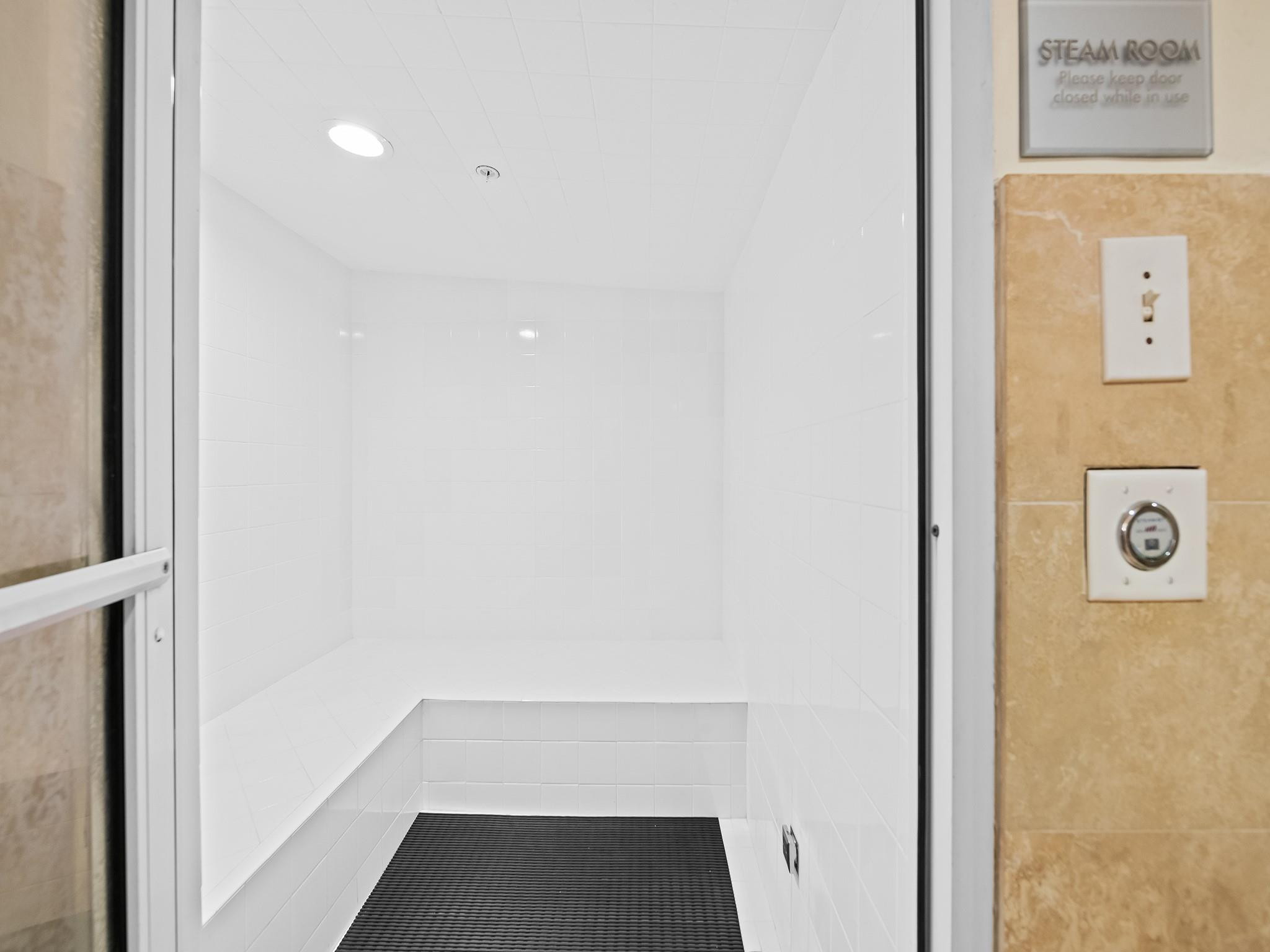 100 South Birch Road, Unit 1803 Fort Lauderdale, FL 33316 - Photo 31 of 42 Fitness Center Steam Room