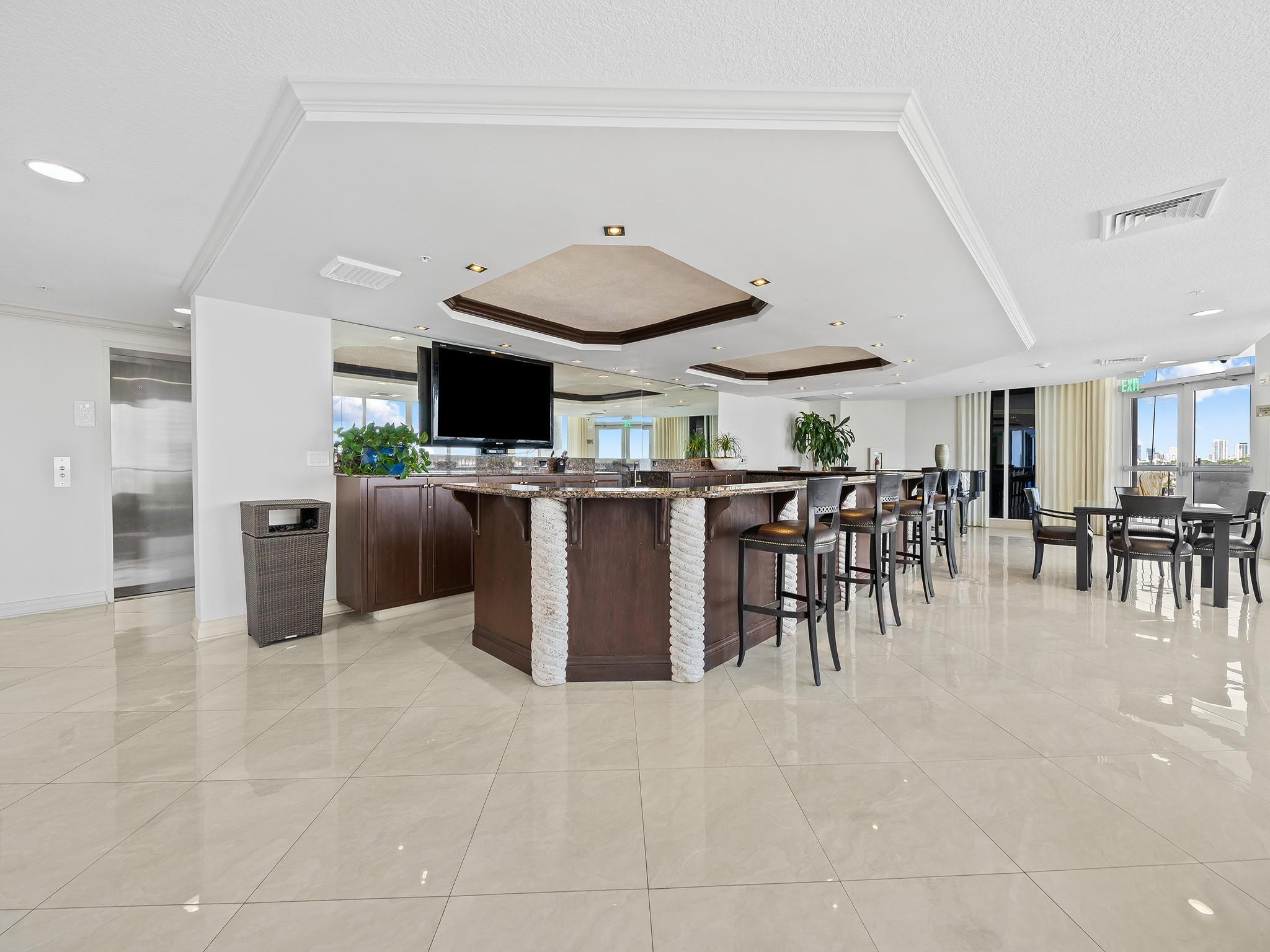 100 South Birch Road, Unit 1803 Fort Lauderdale, FL 33316 - Photo 33 of 42 Party Room