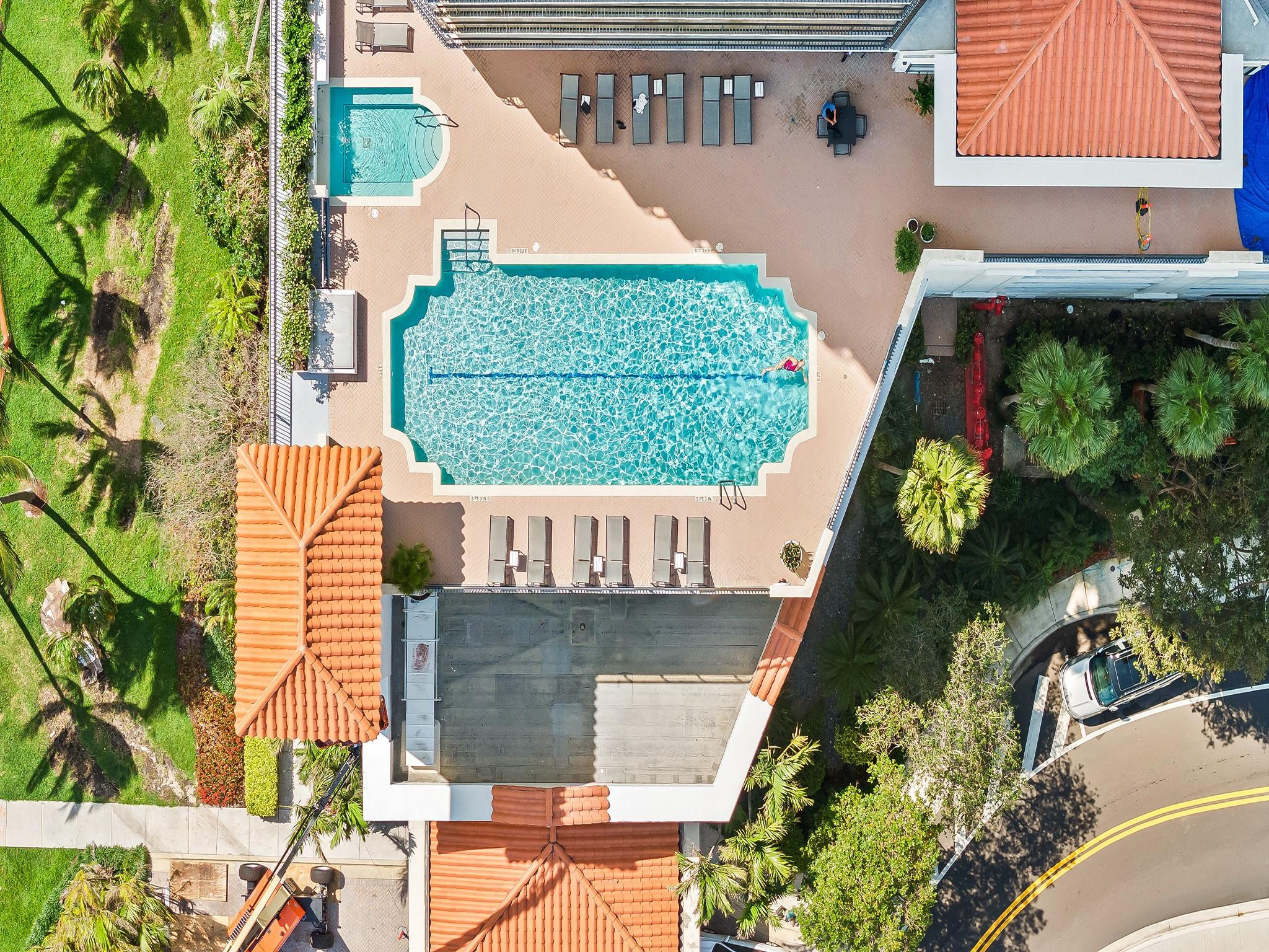 100 South Birch Road, Unit 1803 Fort Lauderdale, FL 33316 - Photo 38 of 42 Pool Deck at Jackson Tower