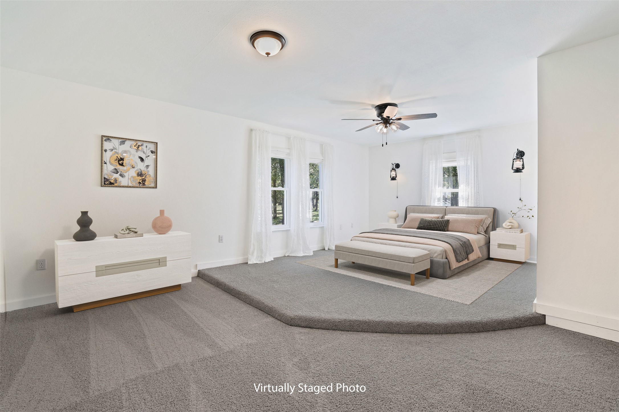 30309 Live Oak Trail Georgetown, TX 78633 - Photo 23 of 40 Virtually Staged Primary Suite.