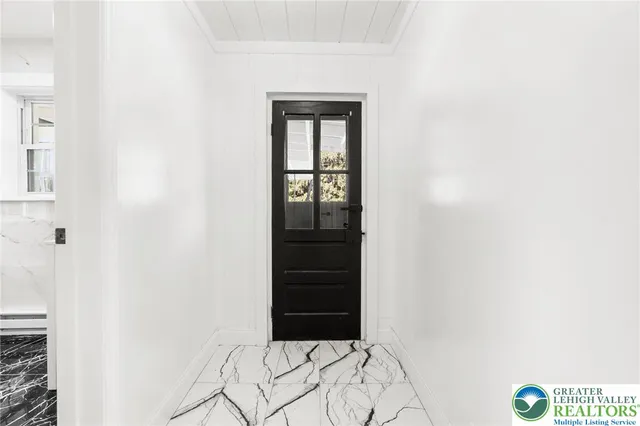 a view of an entryway