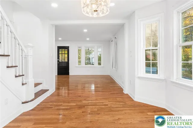 a view of an entryway