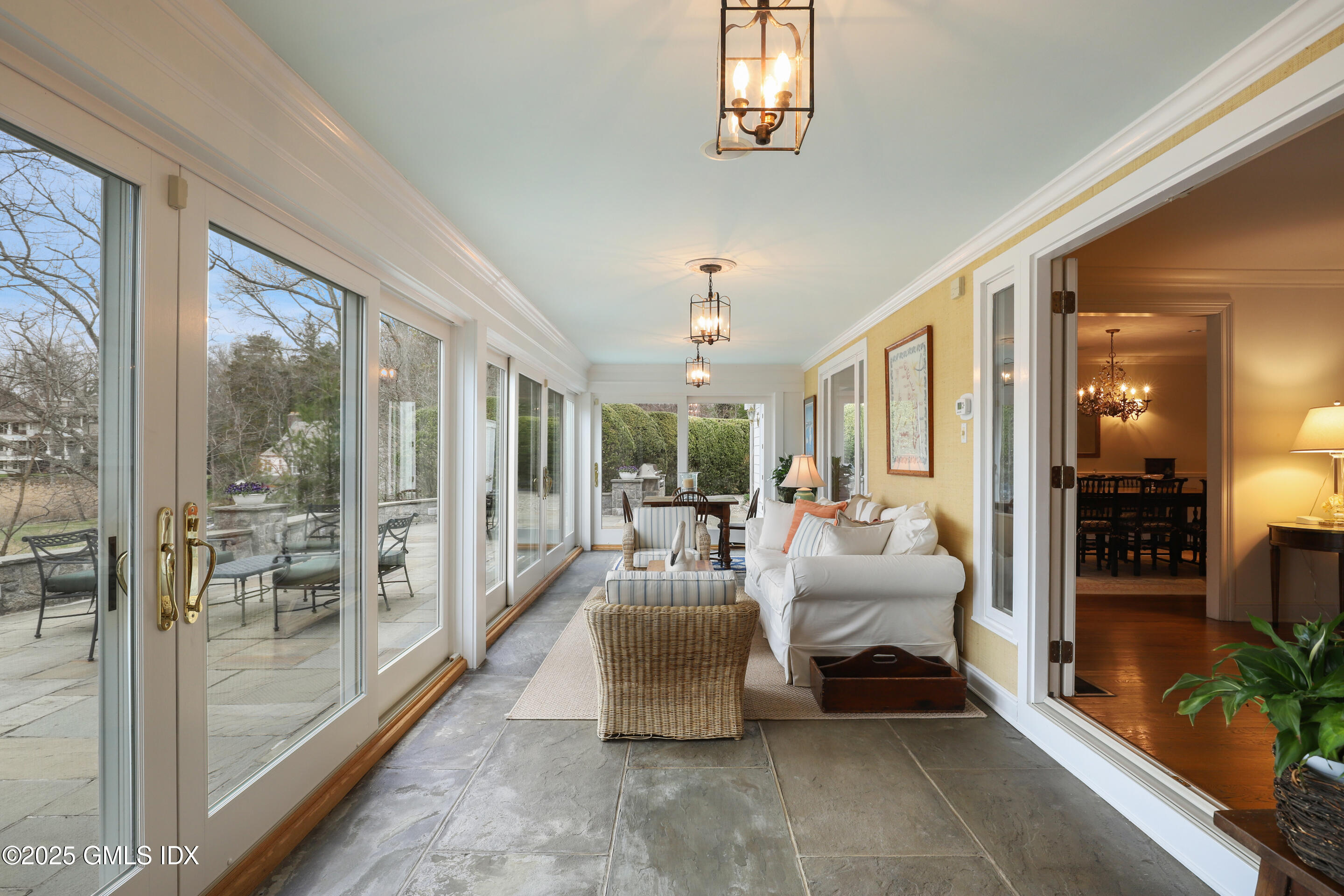 502 Indian Field Road Greenwich, CT 06830 - Photo 10 of 37 Sun Room Patio