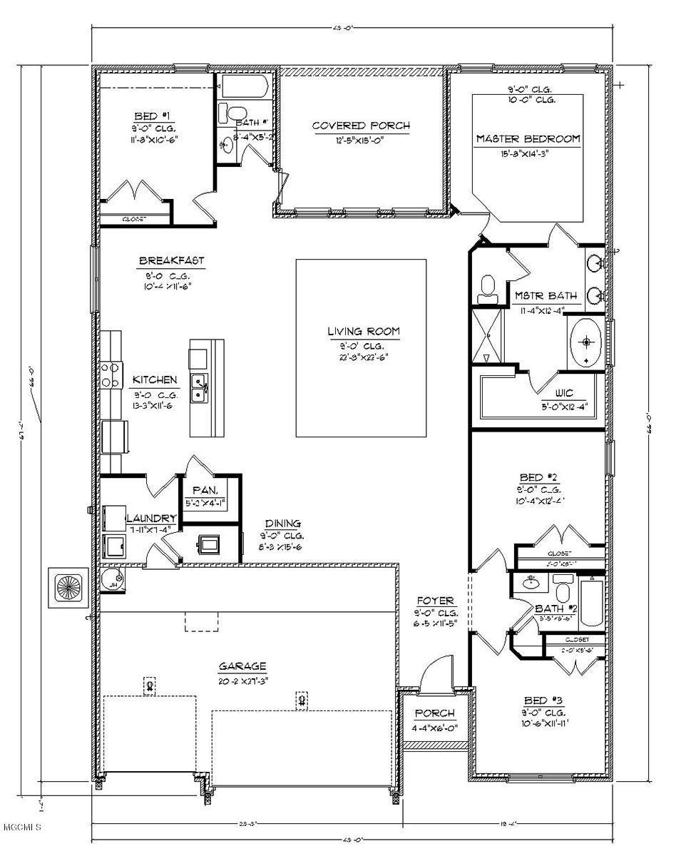 11233 Shorecrest Road Biloxi, MS 39532 - Photo 27 of 27 Destin Floorplan