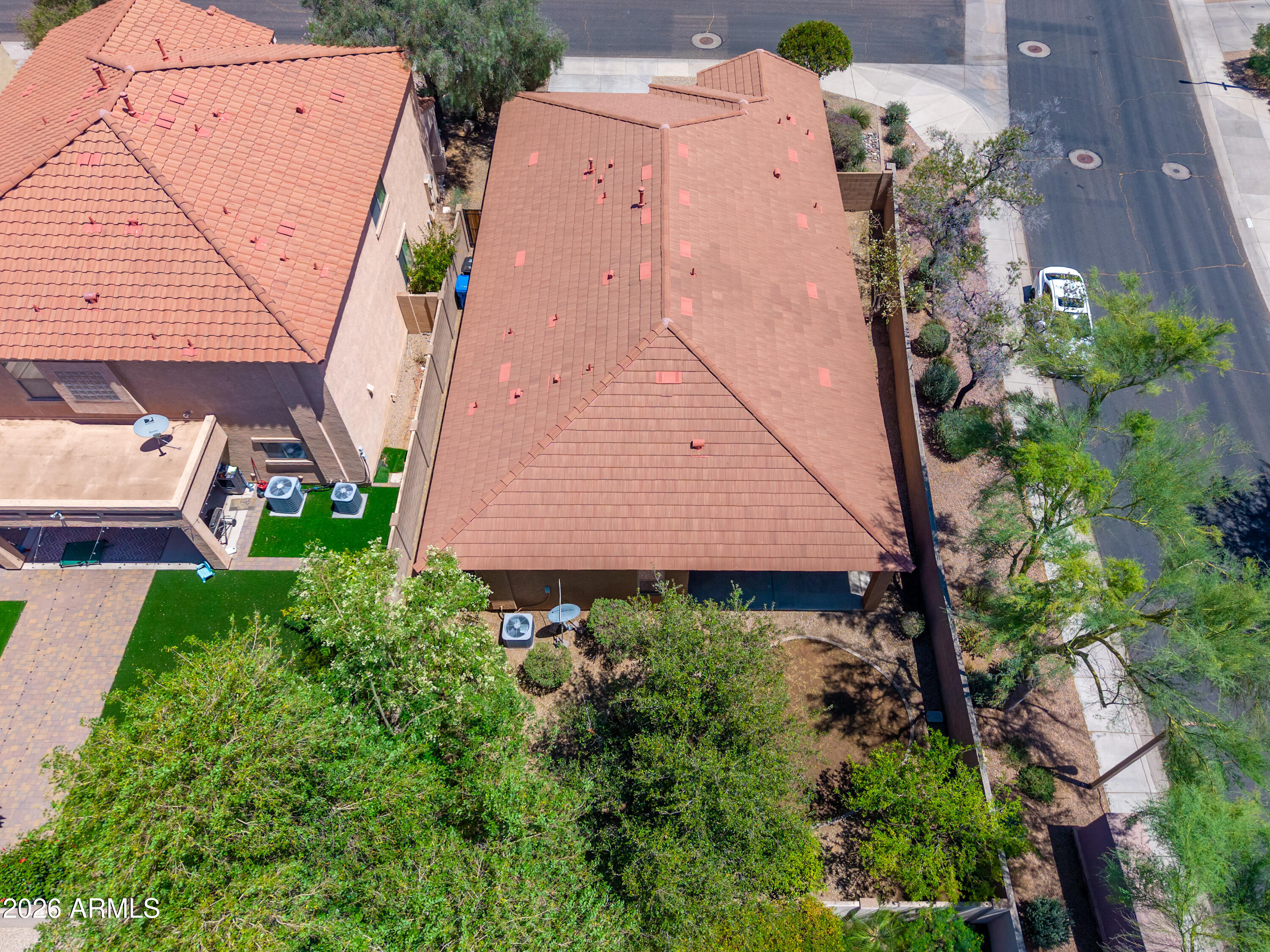 4317 East Folgers Road Phoenix, AZ 85050 - Photo 33 of 40 an aerial view of a house