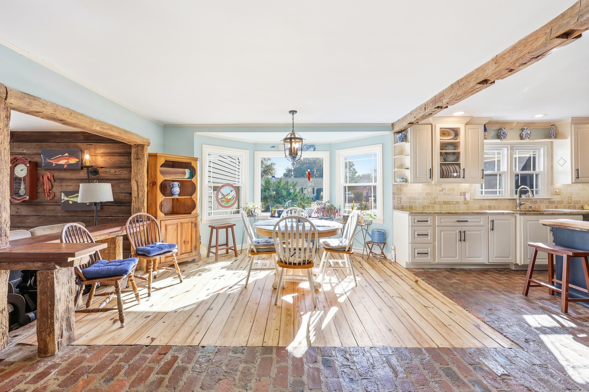 709 Mt Gilead Road Murrells Inlet, SC 29576 - Photo 7 of 38 Dining space featuring brick flooring